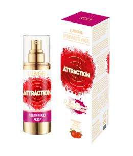 ATTRACTION LUBIGEL - VIBRADOR LÍQUIDO FRESA 30ML