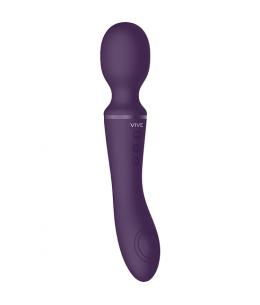 VIVE - VIBRADOR CON MANDO SILICONA - MORADO